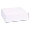 Sct White One-Piece Non-Window Bakery Boxes, Standard, 8 x 2.5 x 8, White, Paper, 250PK 1533 - alternate 1